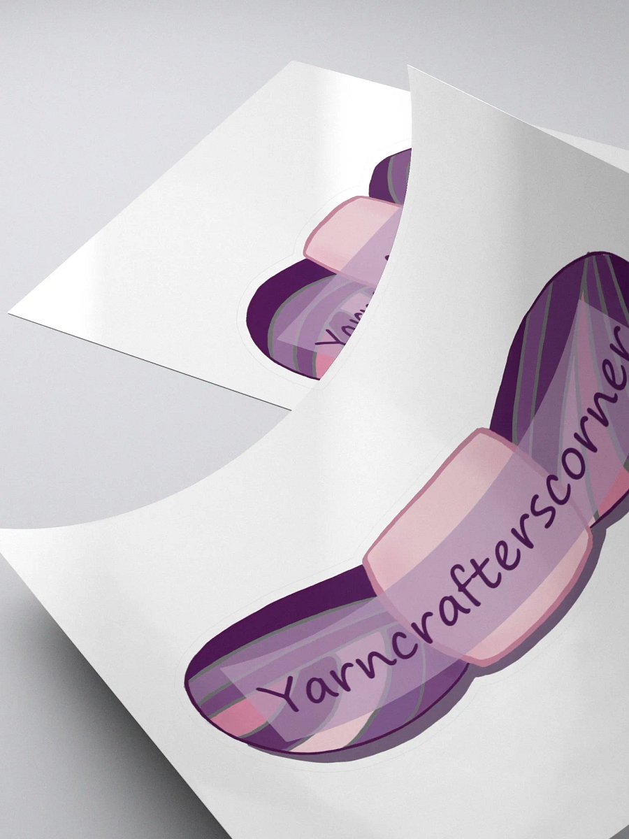 Yarncrafterscorner Sticker product image (4)