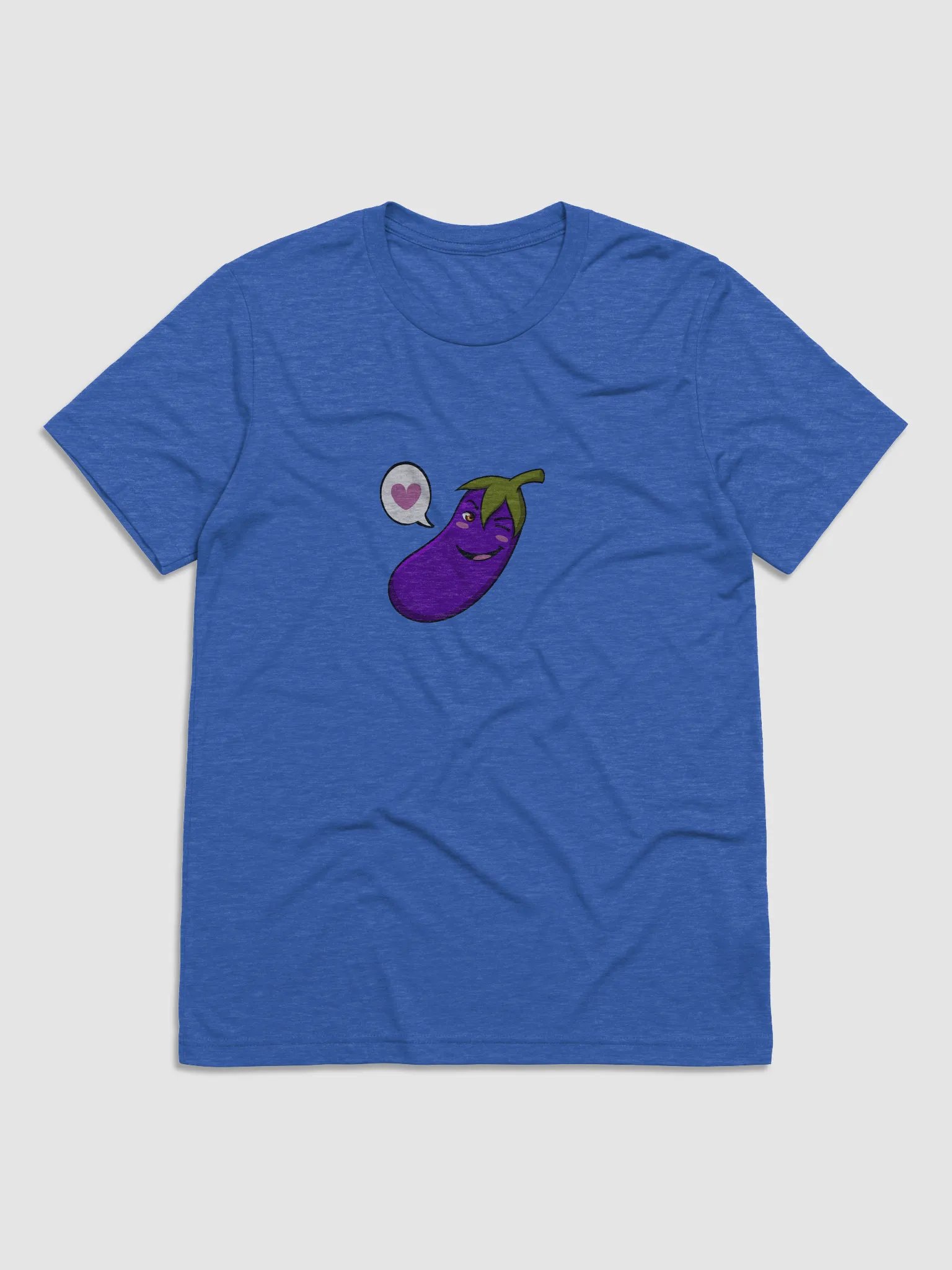Eggplant Triblend Short Sleeve T-Shirt product image (1)