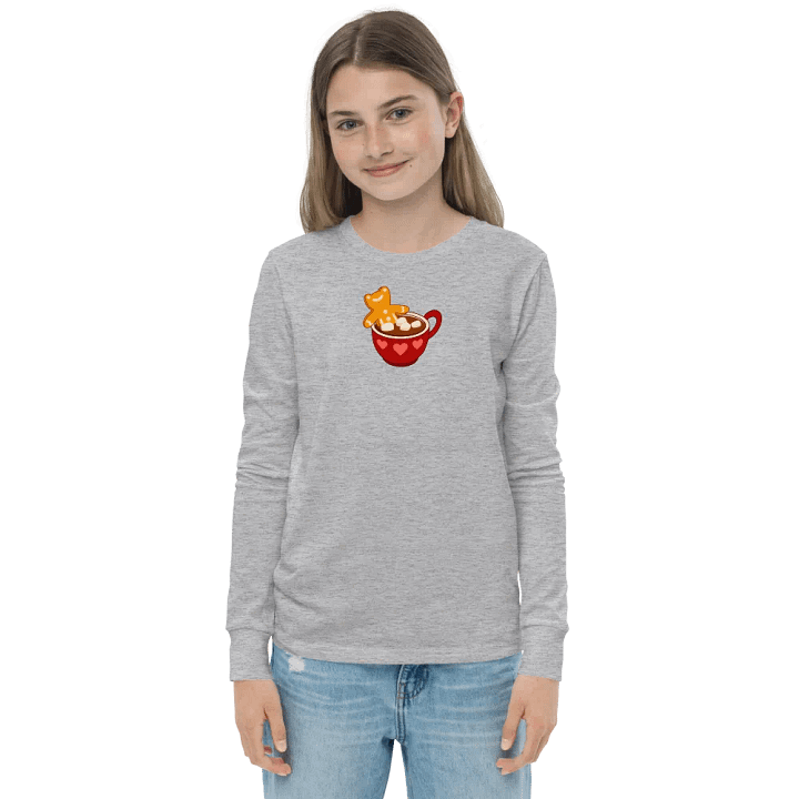 s0phmas Hot Cocoa Froge Kids Longsleeve T-Shirt product image (4)