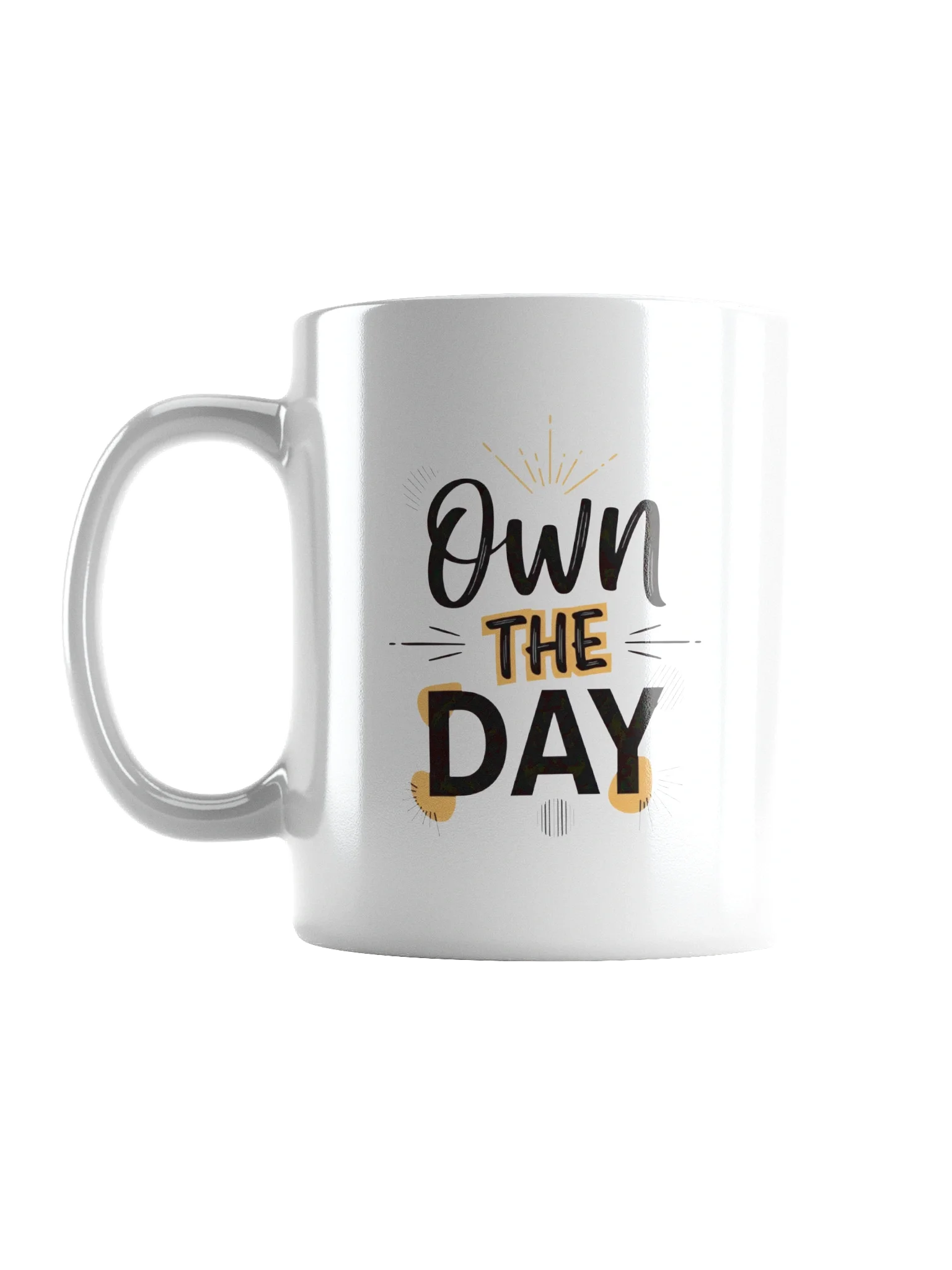 Own the Day Mug – Motivational Coffee Cup to Boost Your Morning Energy & Productivity product image (1)