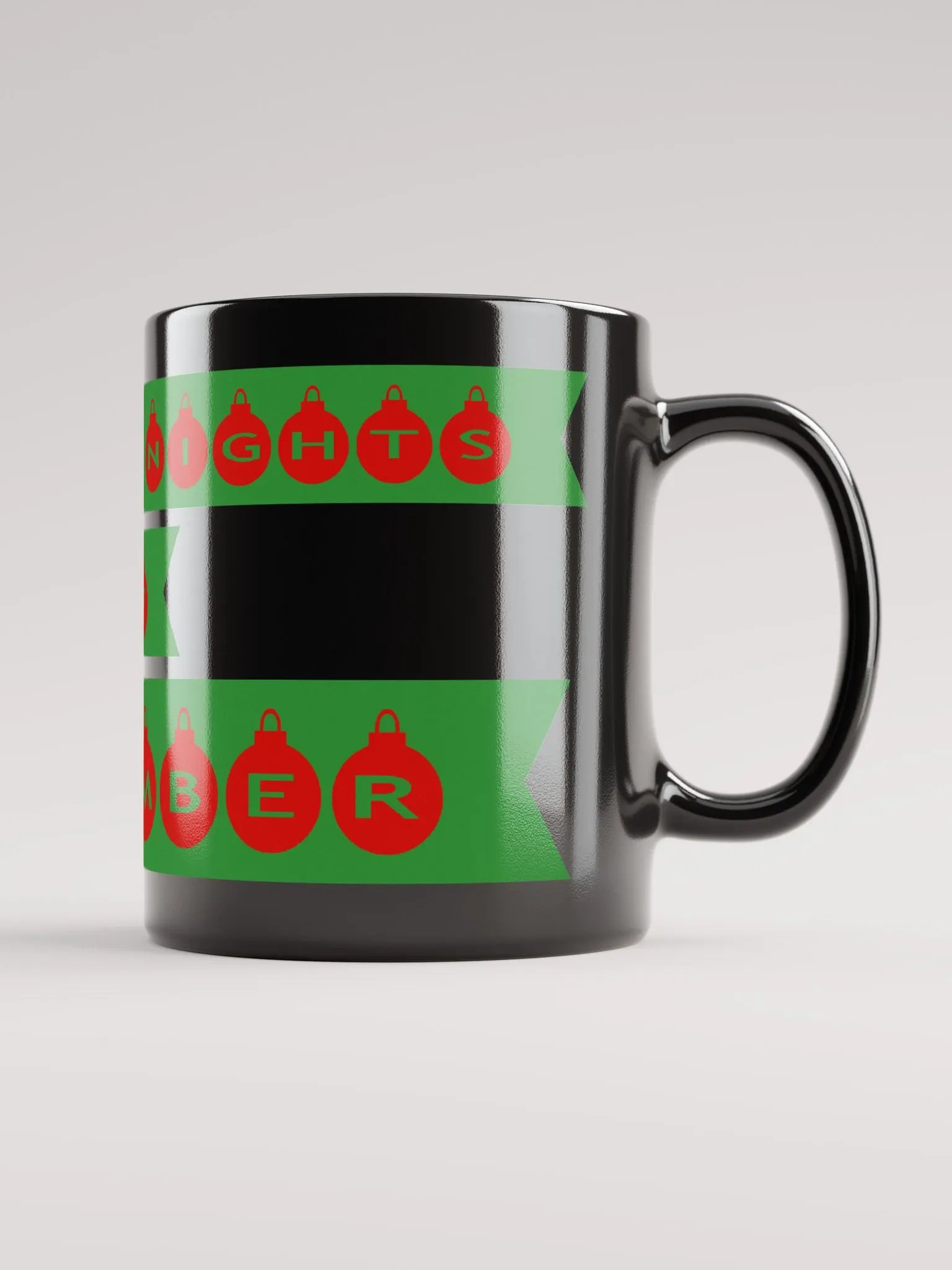 NAUGHTY NIGHTS MUG BLACK GLOSS product image (1)