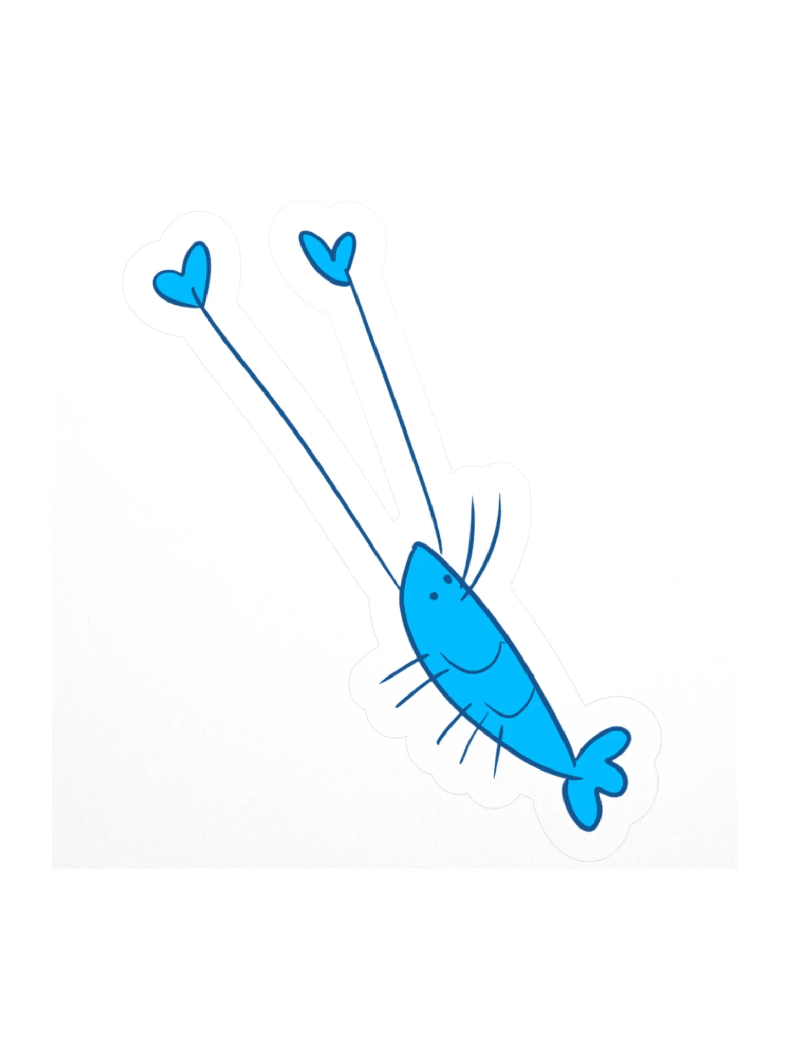 SHRAMPS - Blue Sticker product image (1)