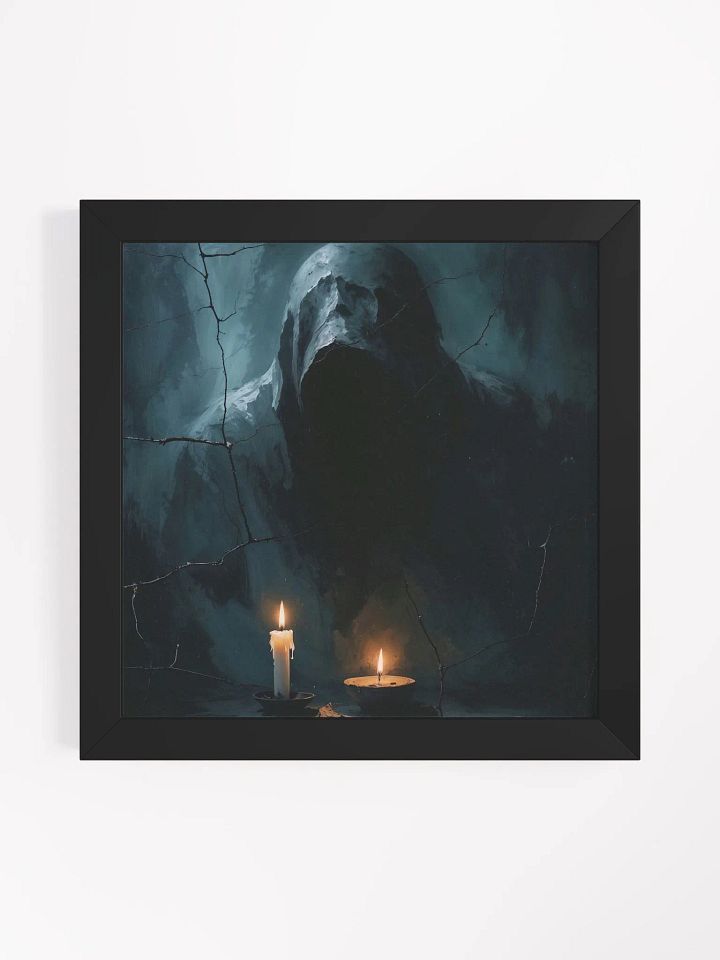 Shadowed Presence Framed Print product image (10)