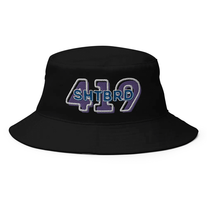 ShtBrd419 Dark Bucket Hat product image (1)