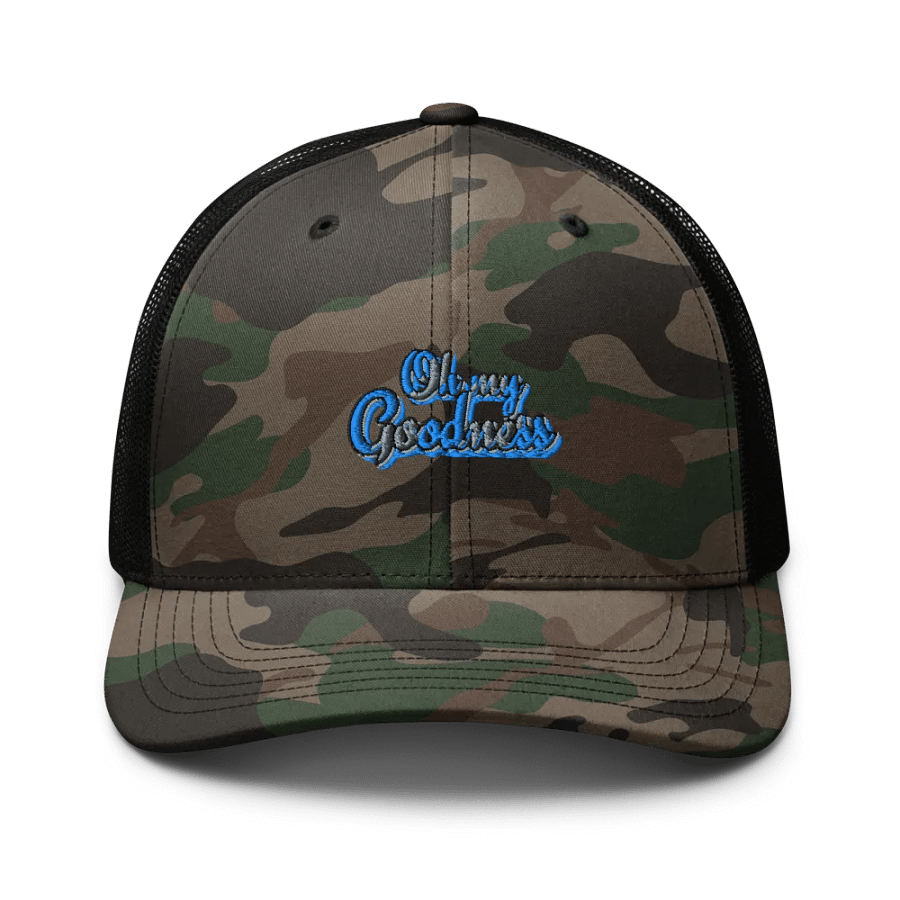 Oh My Goodness Camo Trucker Hat product image (1)