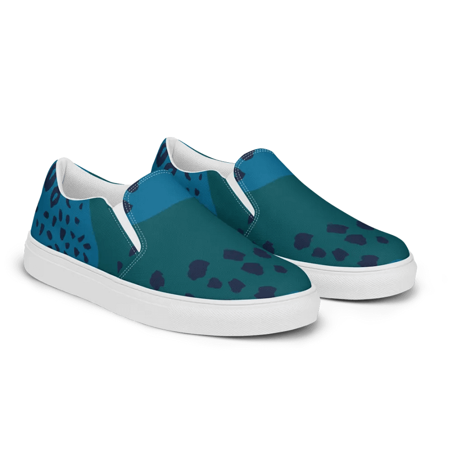 Sapphire Swirl Men's Slip-On Shoes product image (3)