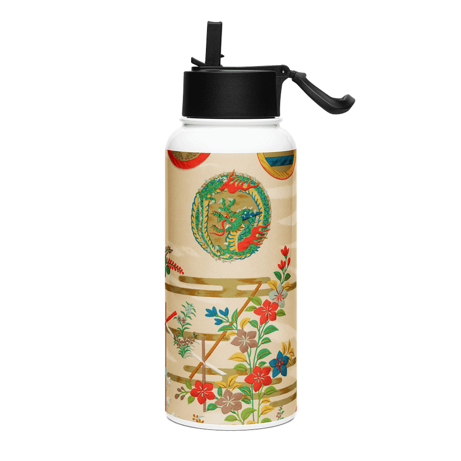 Vintage Painting. 32oz. Stainless Steel Water Bottle product image (3)
