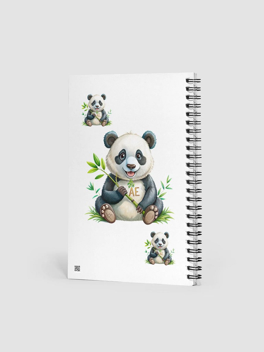 AE Panda's New Day Spiral Notebook product image (2)