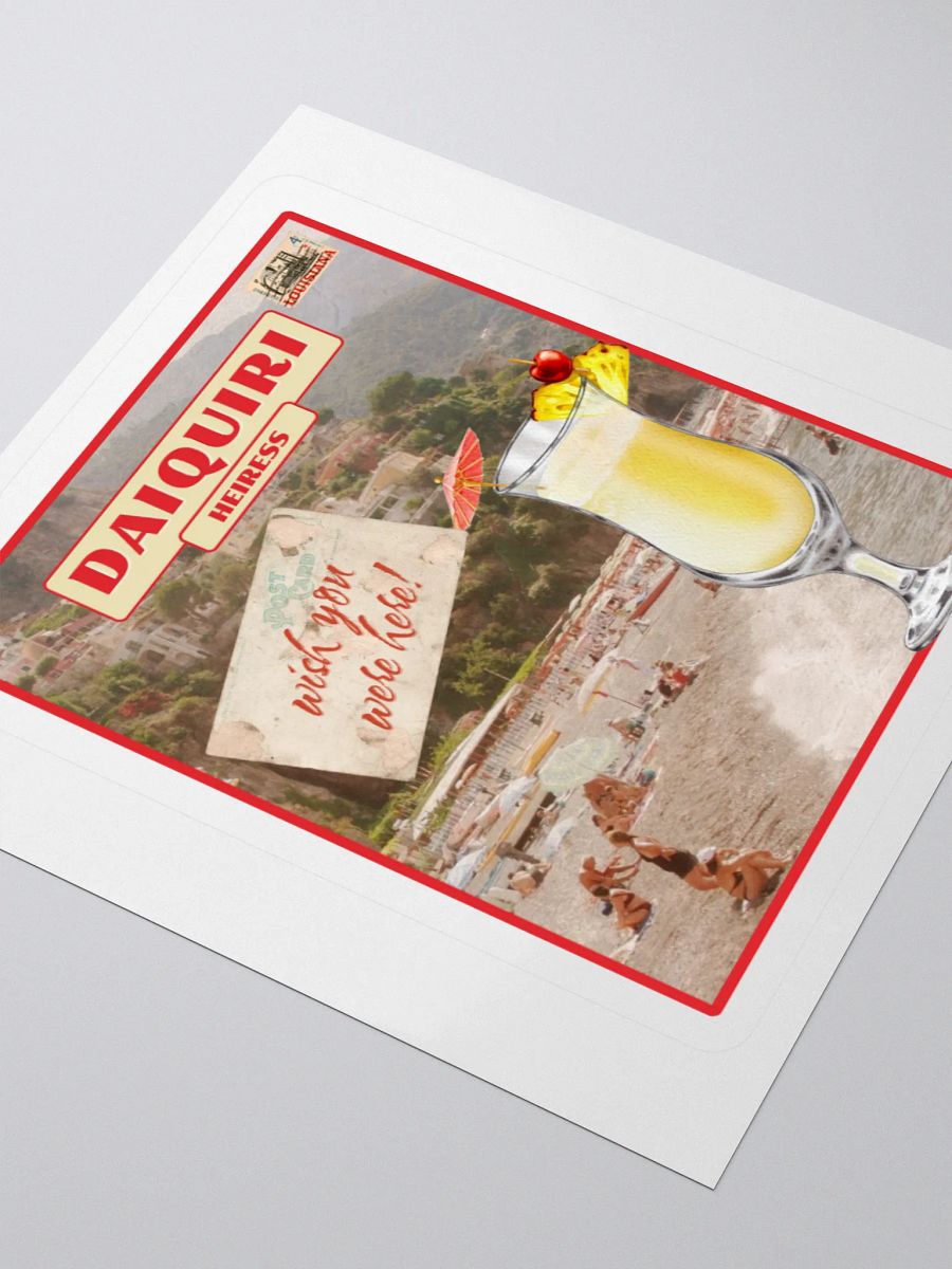 WISH YOU WERE HERE! DAIQUIRI STICKER product image (9)