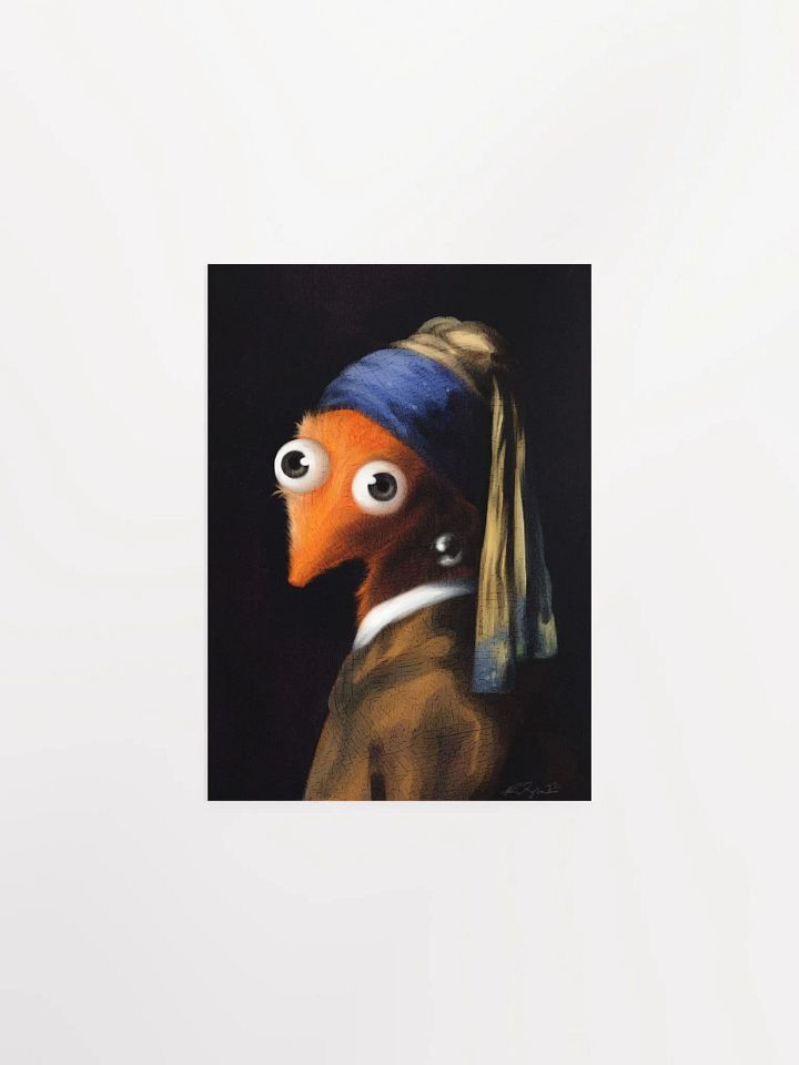 Worm With a Pearl Earring [Print] product image (1)