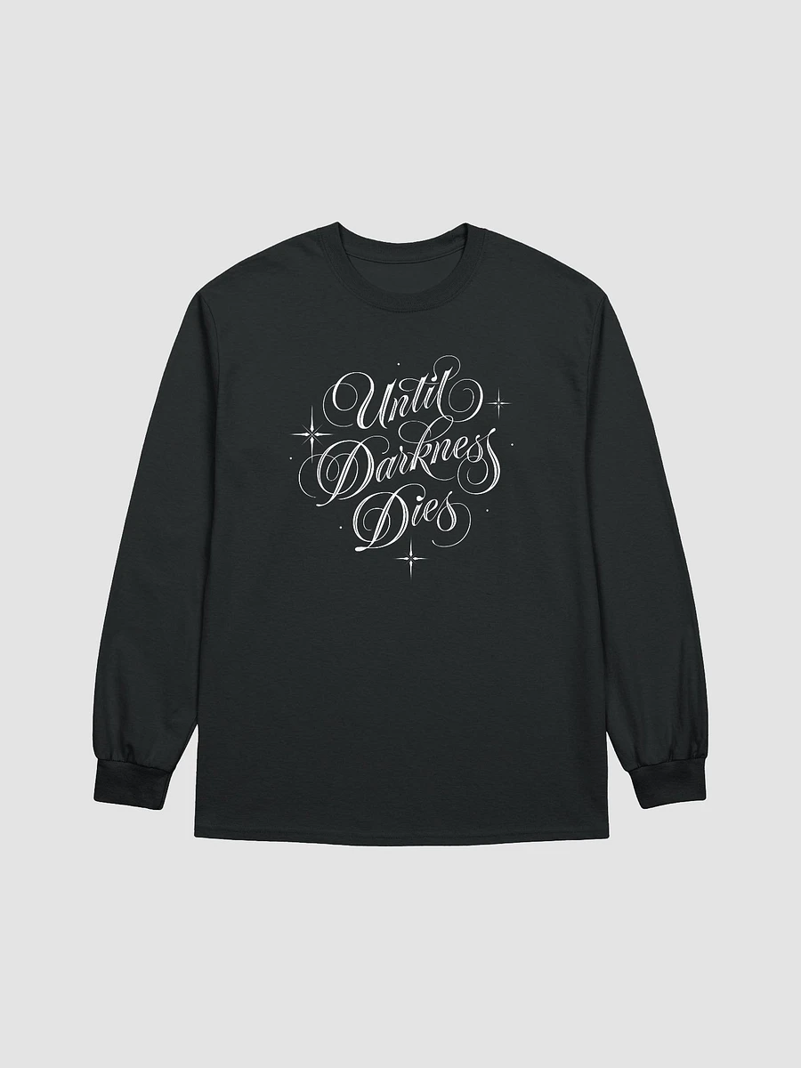 Until Darkness Dies (simple design) Cotton Long Sleeve T-Shirt product image (1)