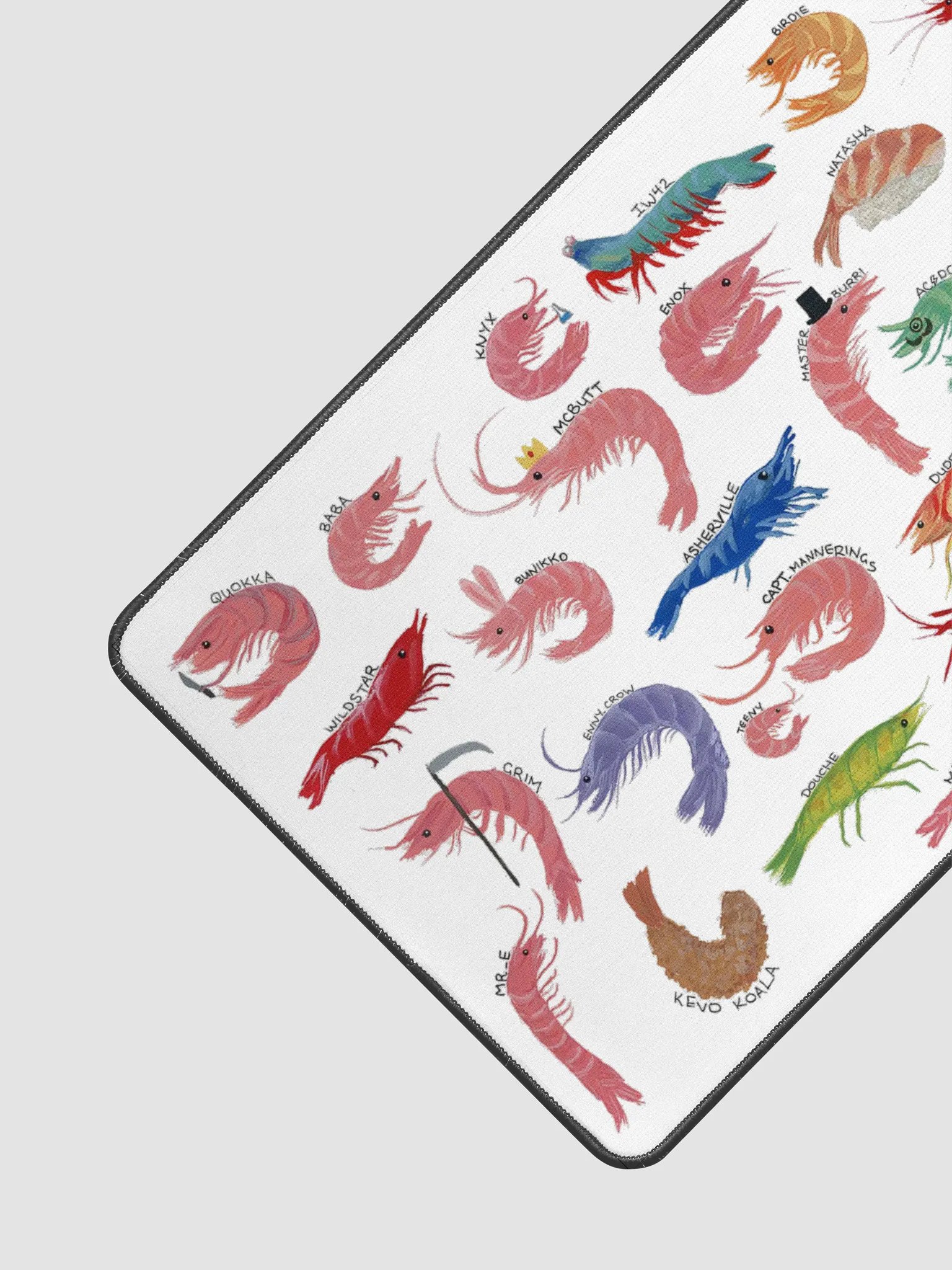 subSHRIMPtion username desk mat product image (3)