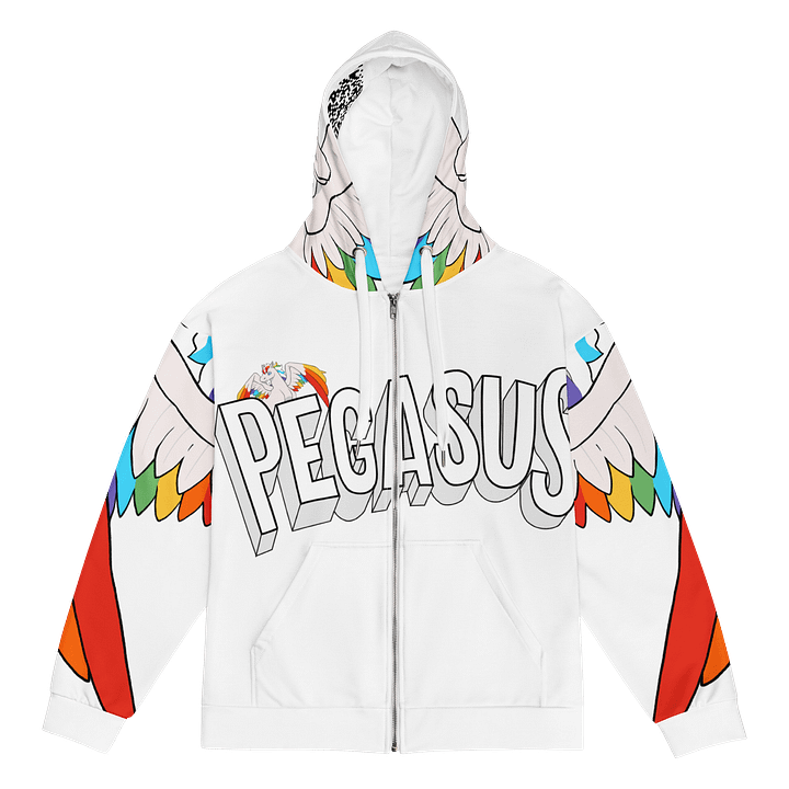 Rainbow Pegasus All-Over Hoodie product image (1)