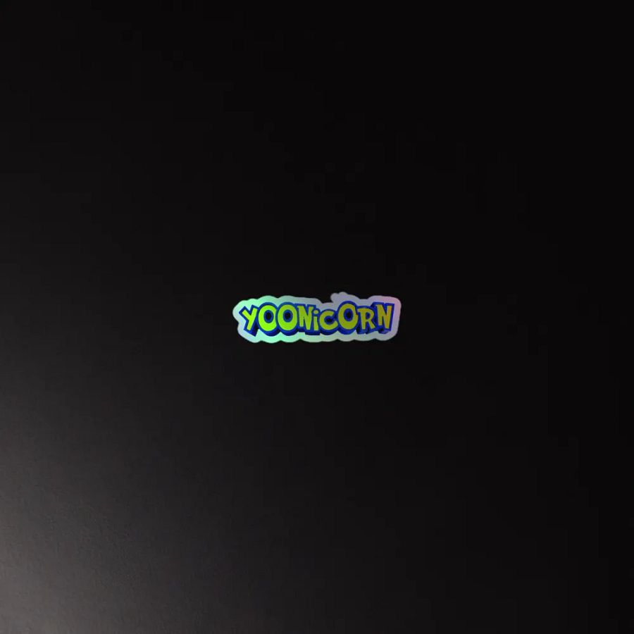 Y00NIC0RN HOLO Sticker product image (4)