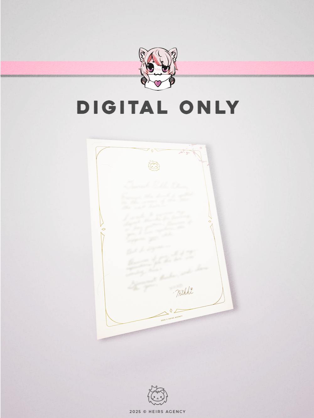 Neko Mikki White Day Bundle - Physical Photocard, Digital Photocard, Voice Pack, and Love Letter product image (3)