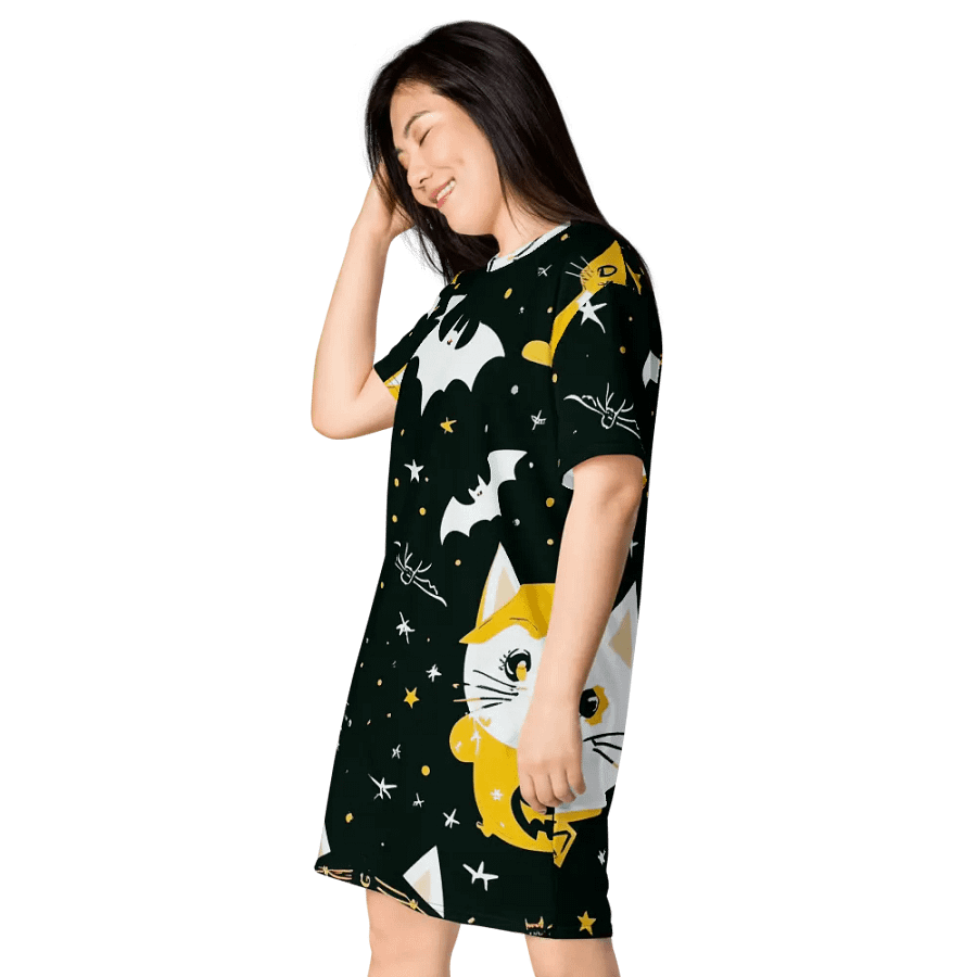 Creepy Carnival Chaos T Shirt Dress product image (6)