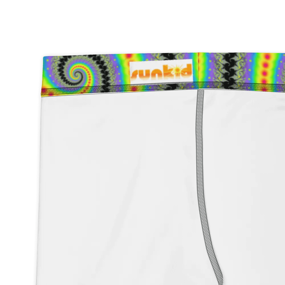 Fractal Bike Shorts - Fluorescent Nebula product image (2)