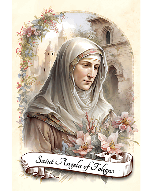 Saint Angela of Foligno Poster product image (1)