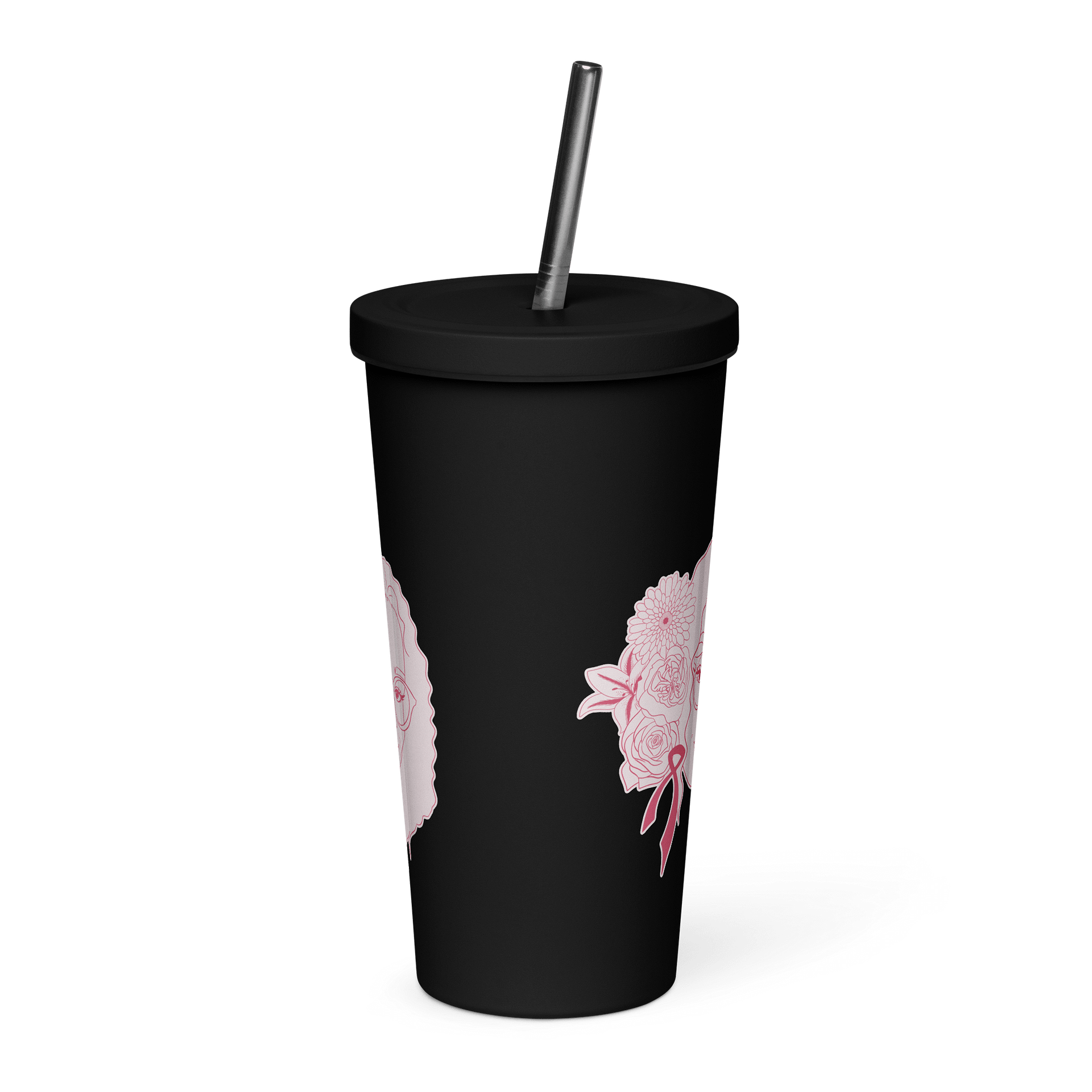Mikahburr Floral Awareness Tumbler product image (6)