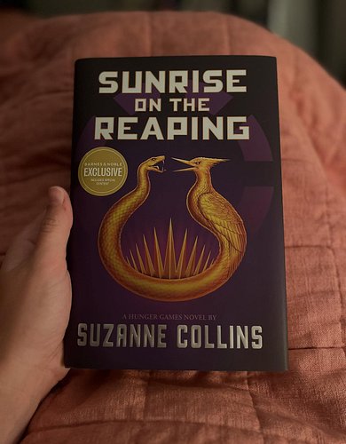 I finally finished Sunrise on the Reaping and I genuinely don’t know what to do with myself. Suzanne Collins, HOW DARE YOU. I...