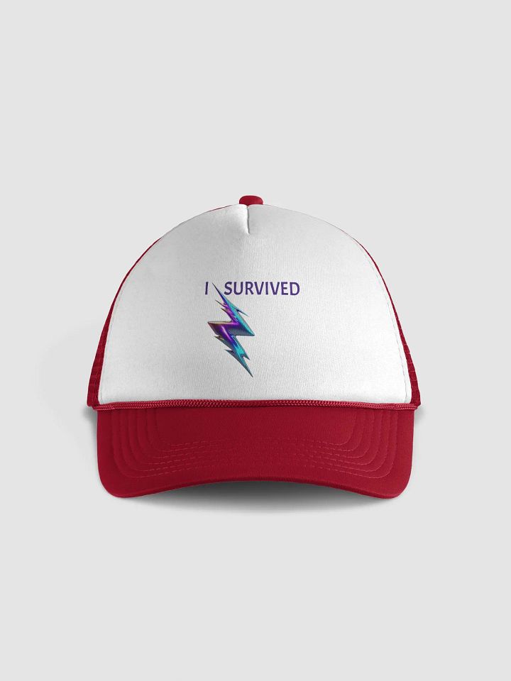 Electric Survivor Foam Trucker Hat product image (9)