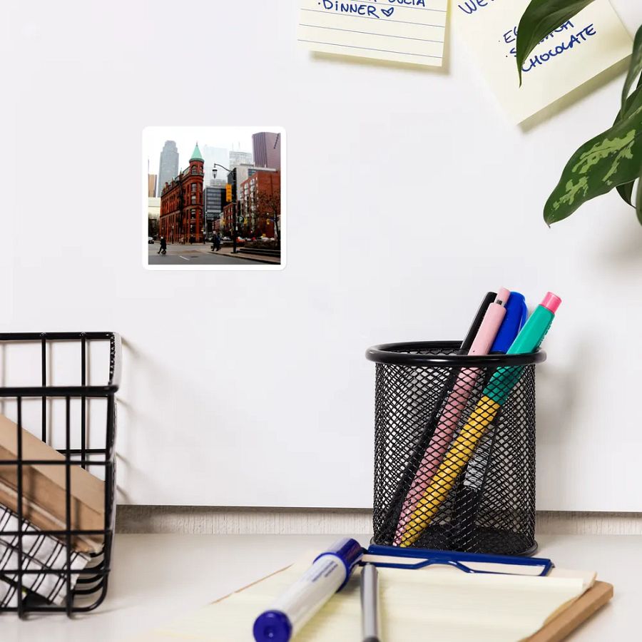 Historic Red Brick Architecture Magnet product image (10)
