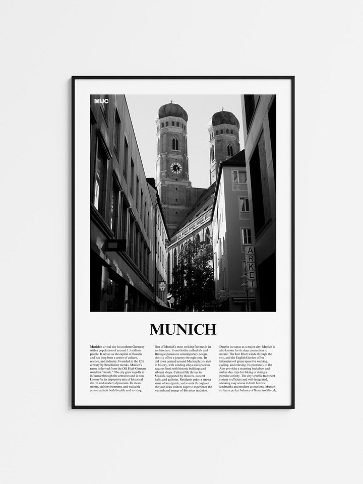 Munich 02 Newspaper Poster product image (1)