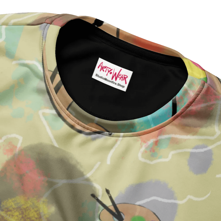 AbstractWear #3 Unisex Art Sweatshirt/Pastels product image (6)