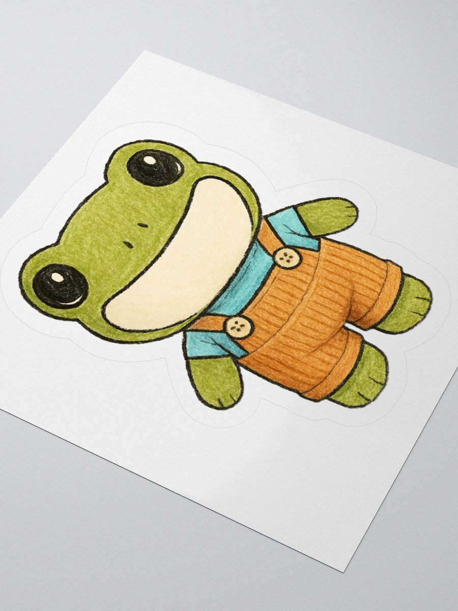 Flapjack in Overalls Kiss Cut Stickers product image (8)