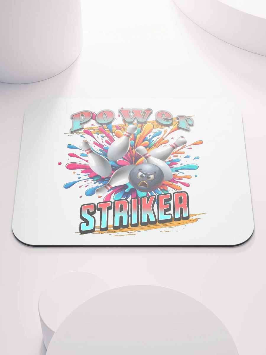 Power Striker Bowling Mouse Pad product image (1)