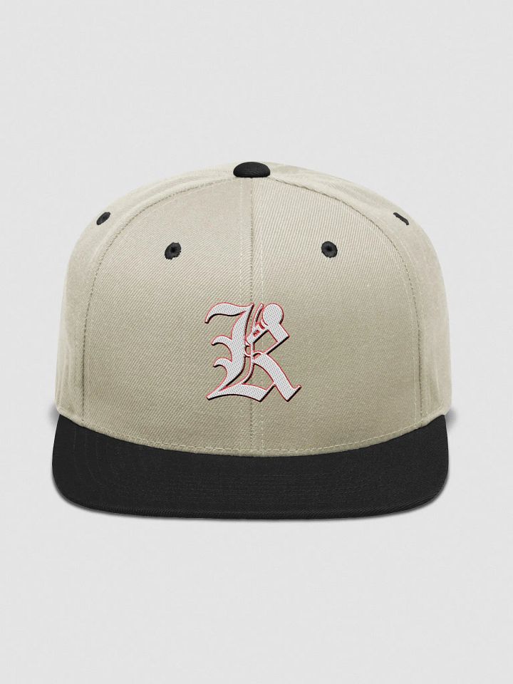 Knarly Era Embroidered Snapback (Natural/Black) product image (1)