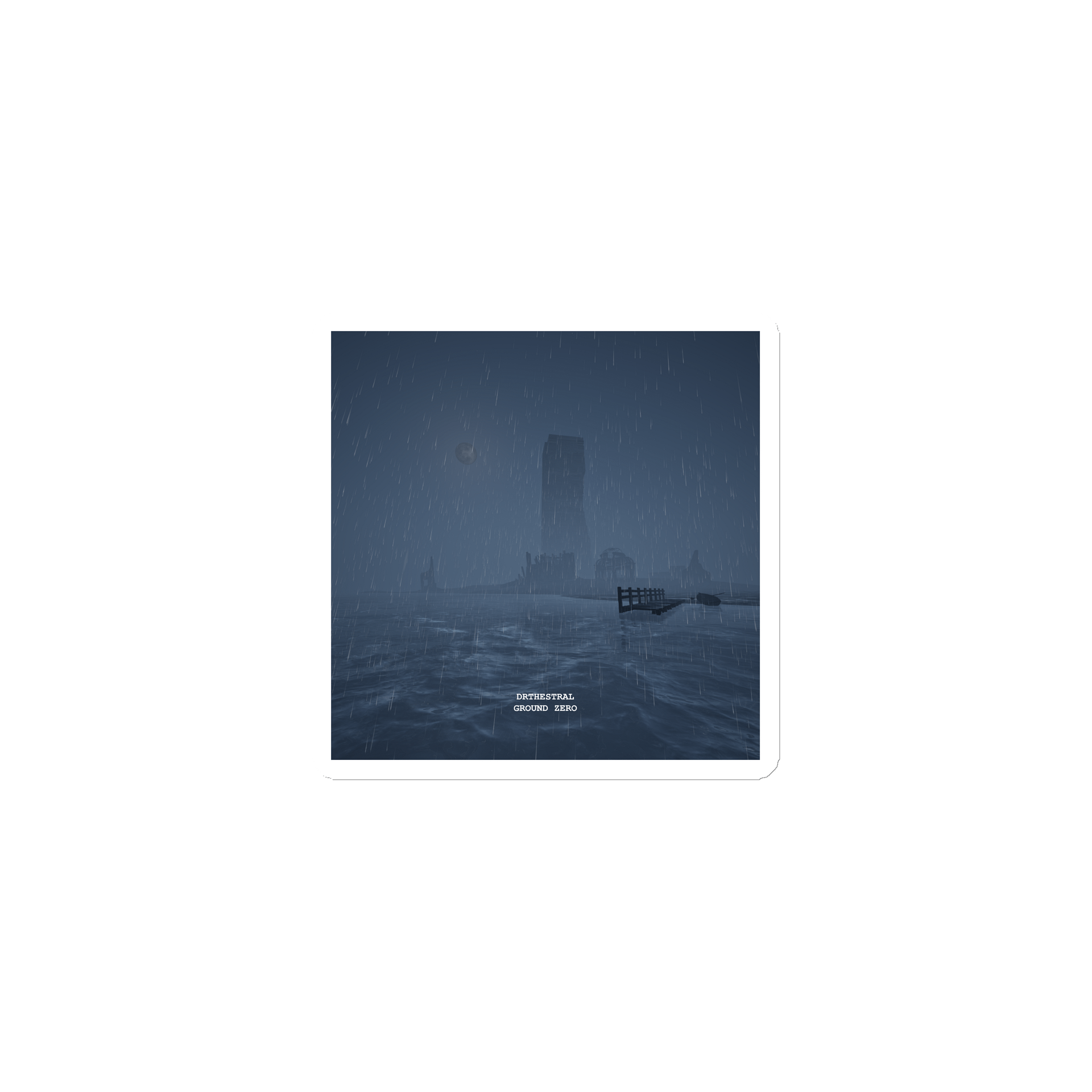 Ground Zero Die-Cut Magnet product image (1)