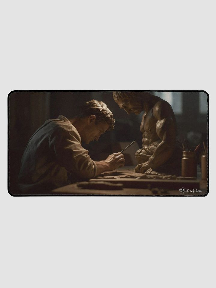 Enigmatic Serenade - Desk Mat 15.5