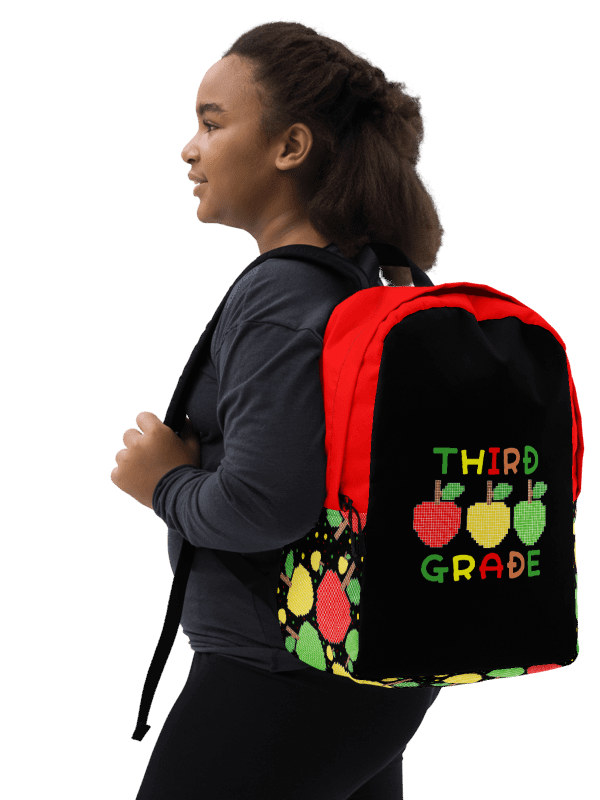 Vibrant Third Grade All-Over Print Backpack product image (8)