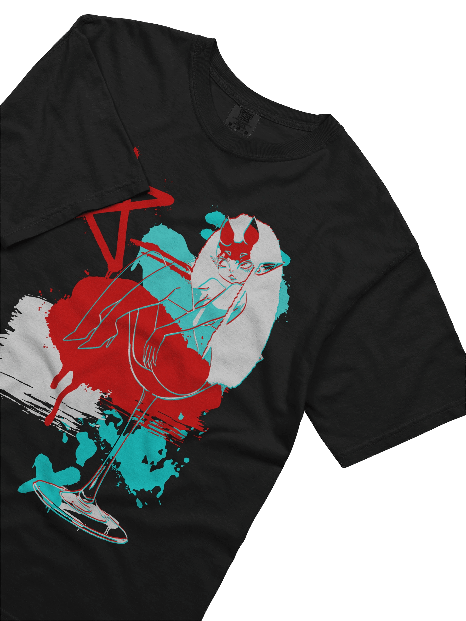 Graffiti Glas Graphic Tee product image (5)
