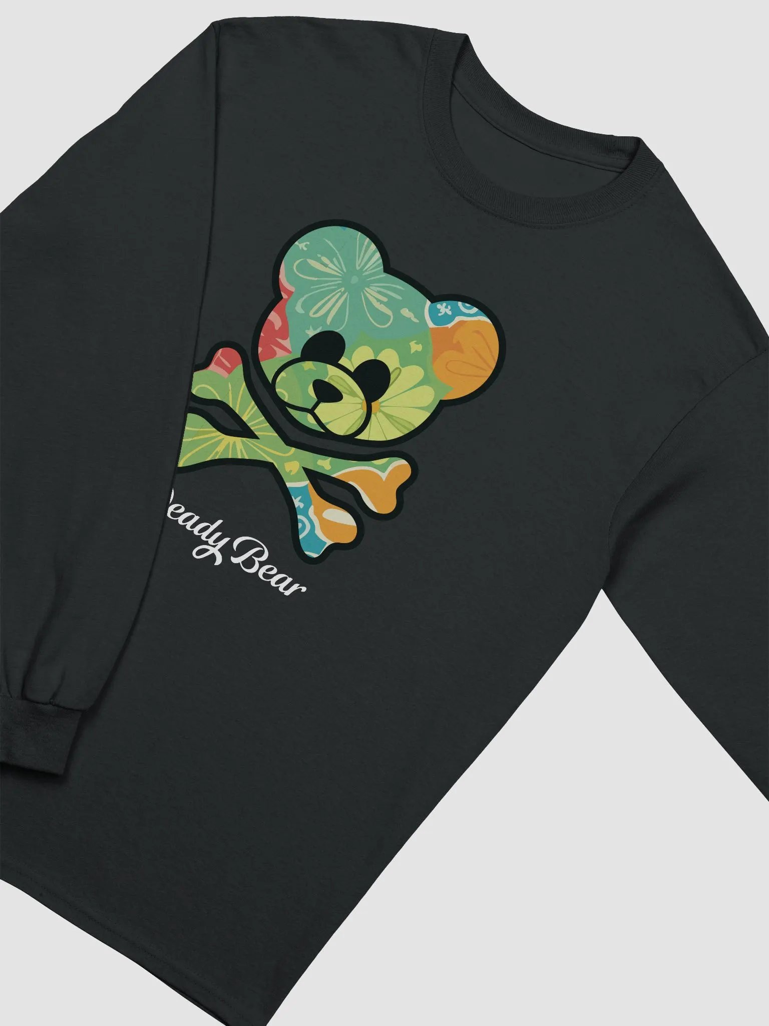 Deady Bear Design Long Sleeve Shirt product image (2)