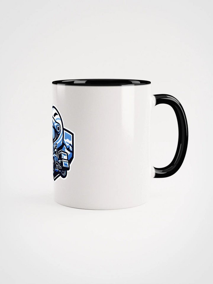 Adventure Rider Ceramic Mug |AI Design cross continental touring product image (2)