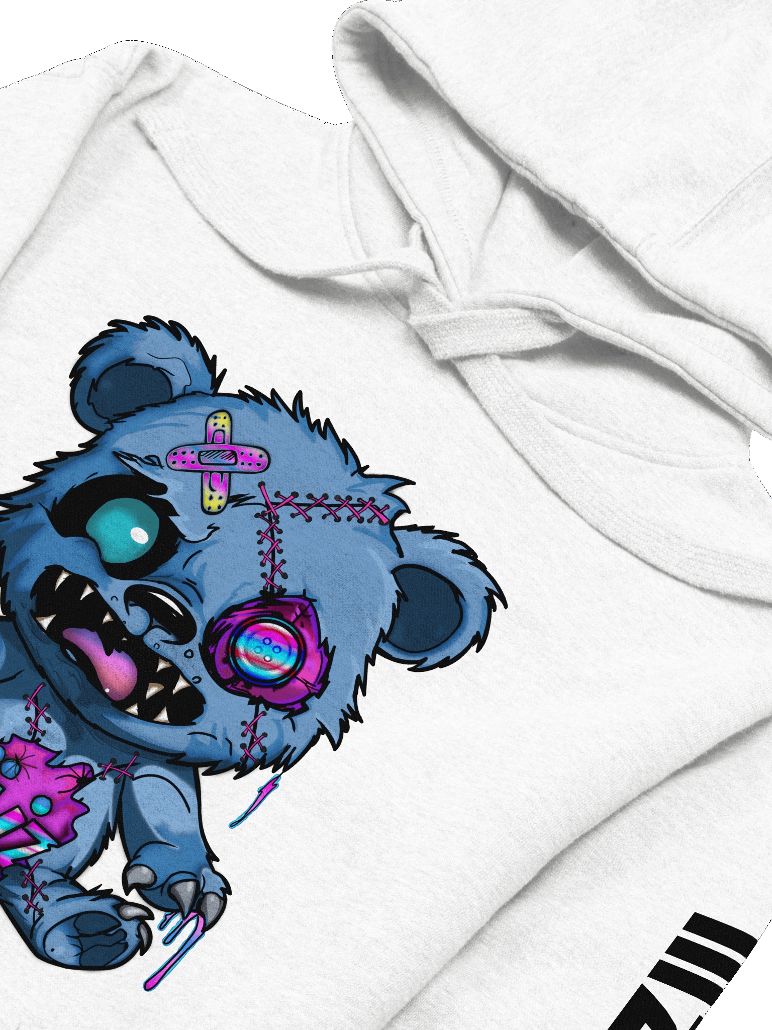 Zombie Bear Hoodie (Light) product image (3)