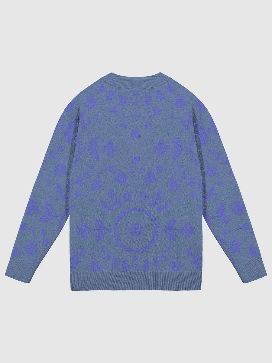Boho Floral Denim Blue Cardigan product image (2)