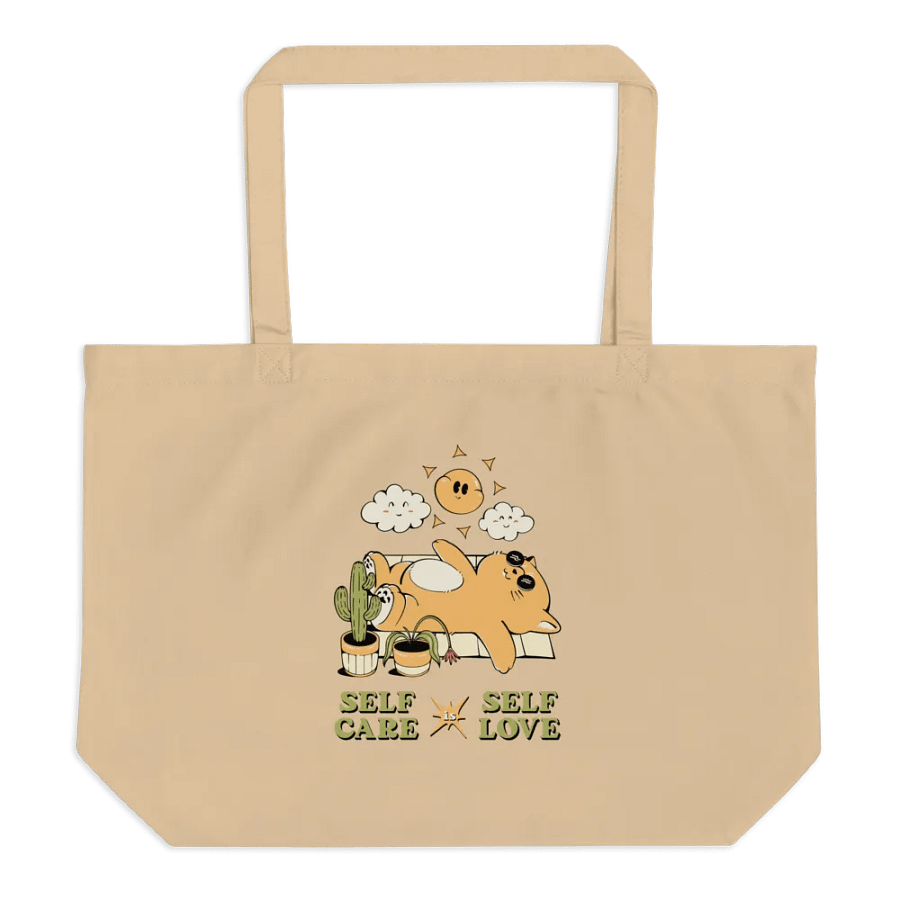 Self Care is Self Love Comfy Tote Bag! product image (10)