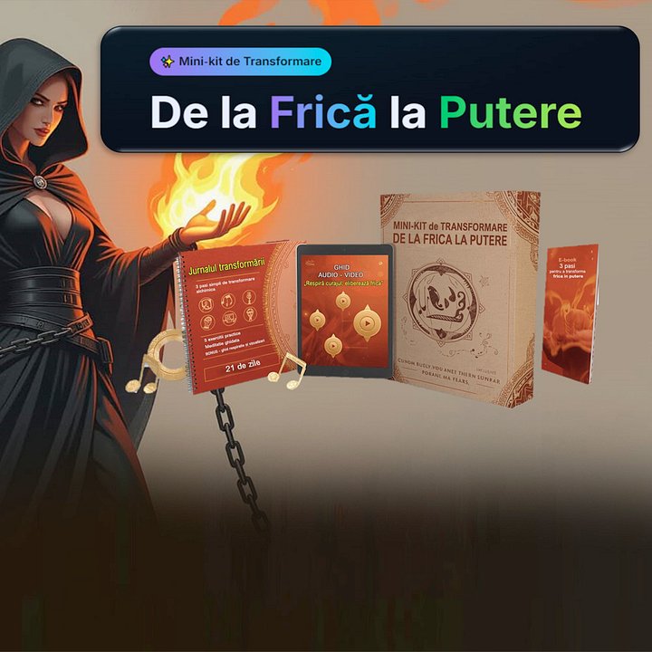 🌀 Mini-Kit de Transformare: De la frică la putere product image (1)