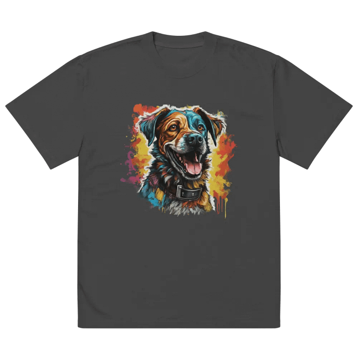Vibrant Canine Bliss Faded T-Shirt product image (2)