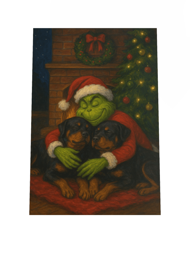 Grinch who stole the Rottweilers Poster product image (2)