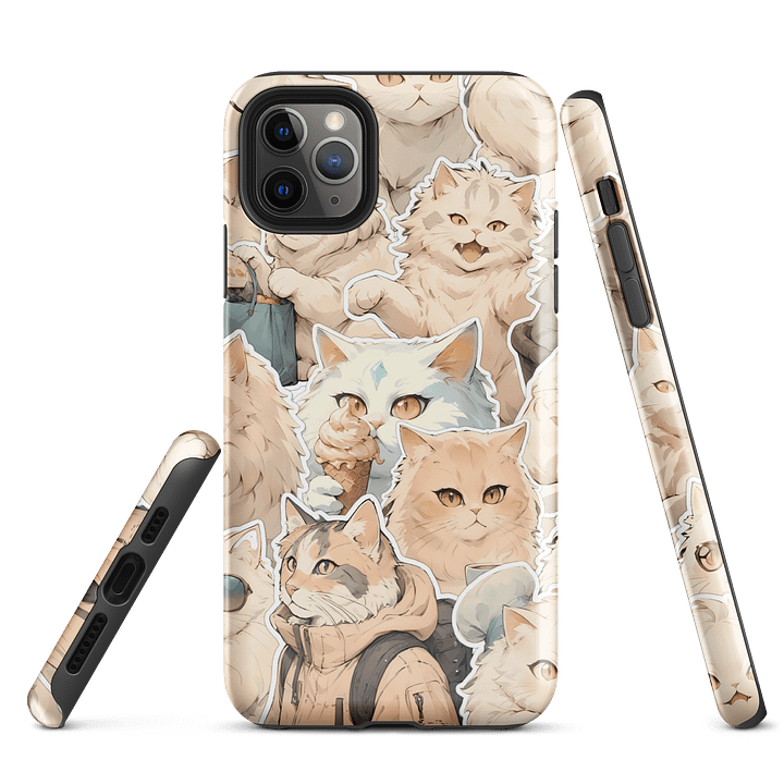 Tough Case for iPhone® - Fluffverse product image (1)