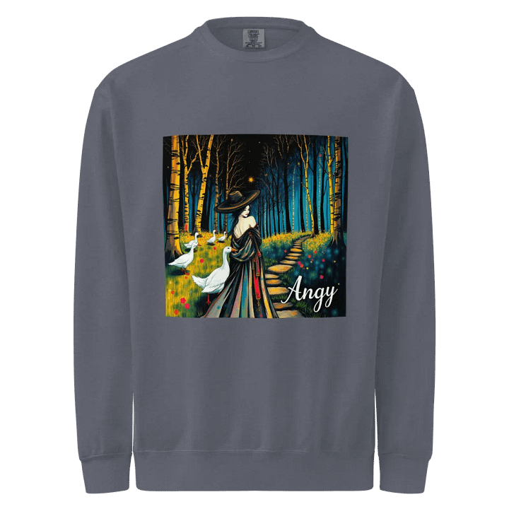 Vintage Comfort: Garment-Dyed Sweatshirt product image (1)
