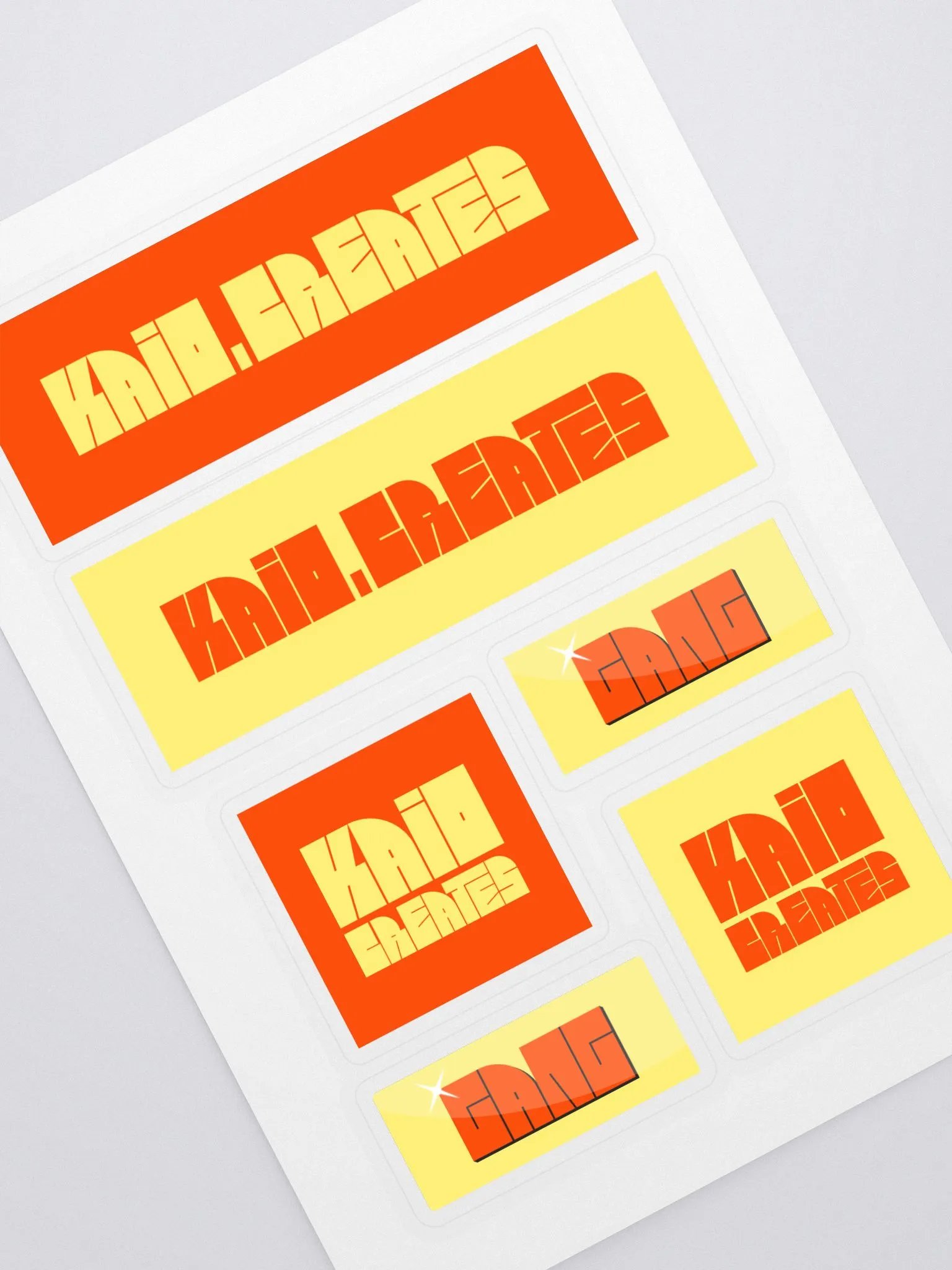kaio.creates Sticker Sheet #1 product image (1)
