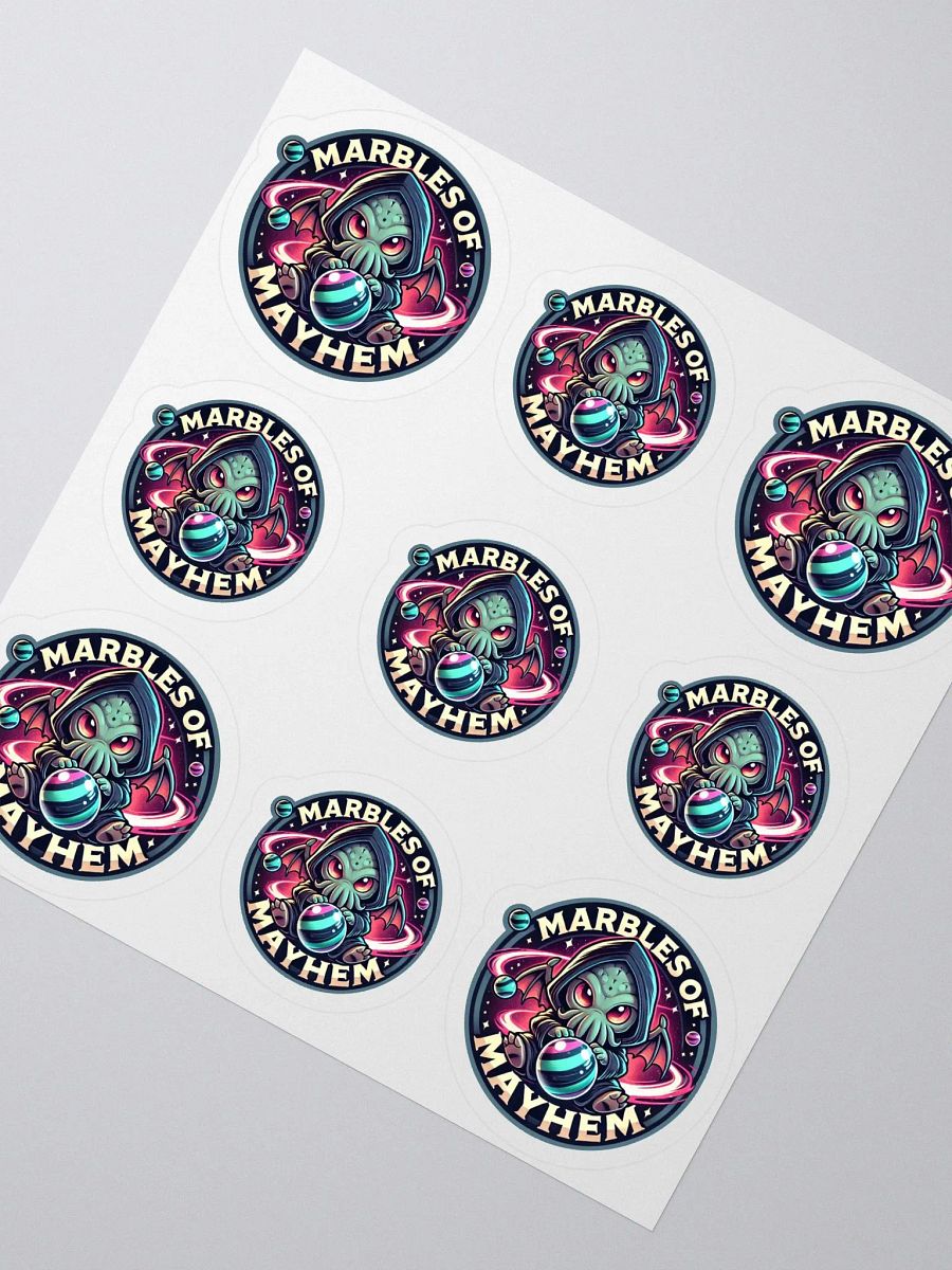 Marbles of Mayhem Sticker Pack: Stick Your Fate to the Abyss product image (2)