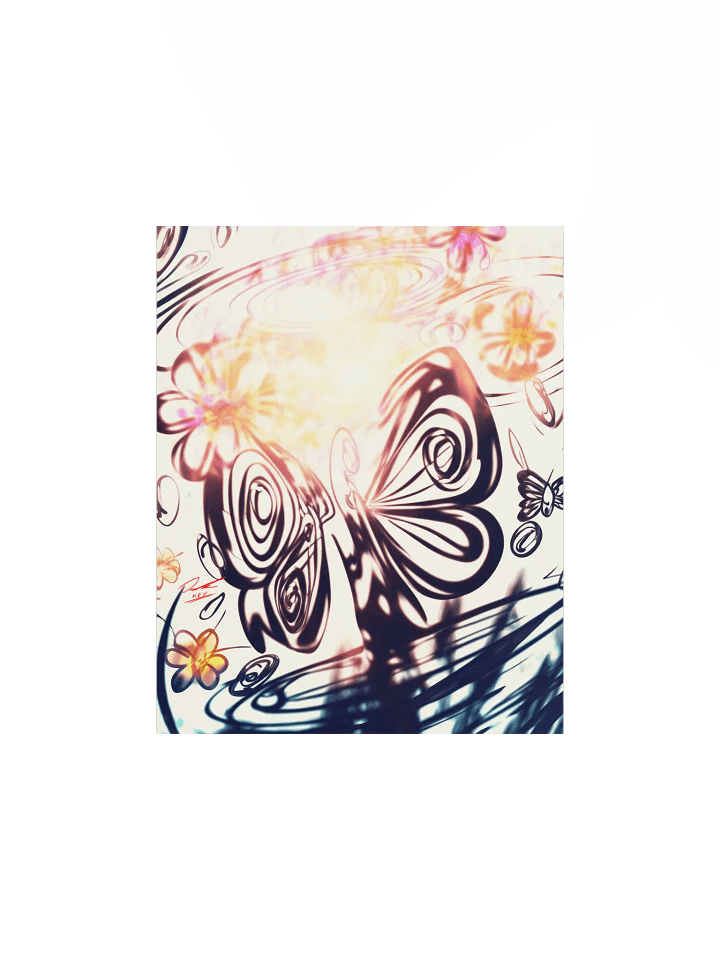 Abstract Healing Art Print No.1 Signed - Calming Energy Art Print for Meditation, Healing, Altars & Home Décor product image (4)