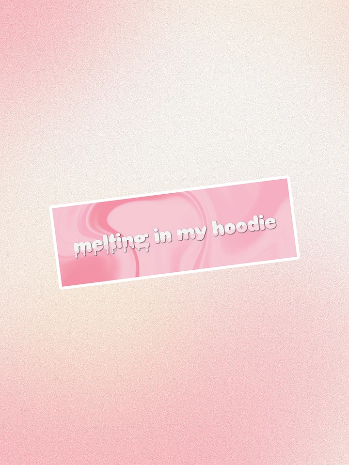 Melting in My Hoodie Bookmark product image (1)