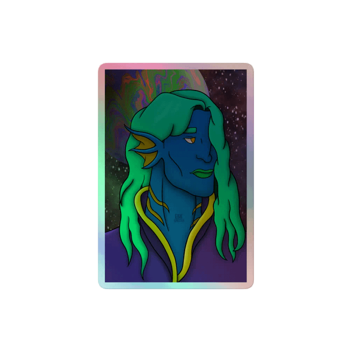 Kelis Holographic Sticker product image (2)